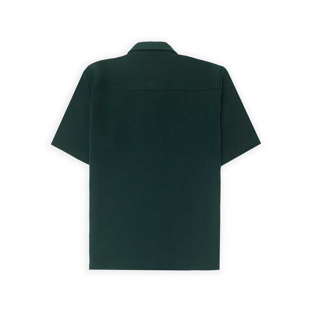 CUBAN SHIRT IN BOTTLE GREEN [UNISEX]