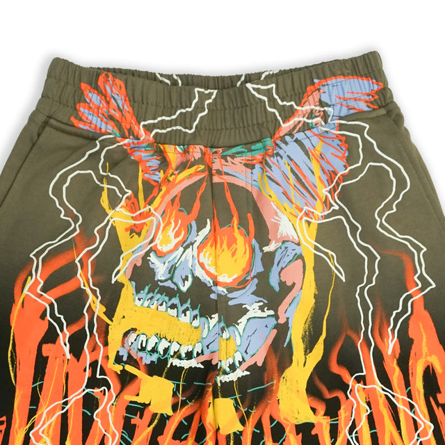 BURNOUT SHORTS [UNISEX]