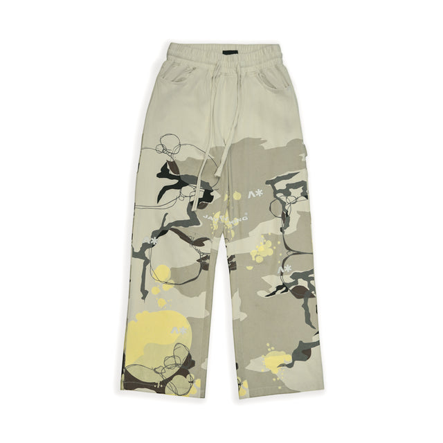 CAMO PYJAMA IN BEIGE [UNISEX]