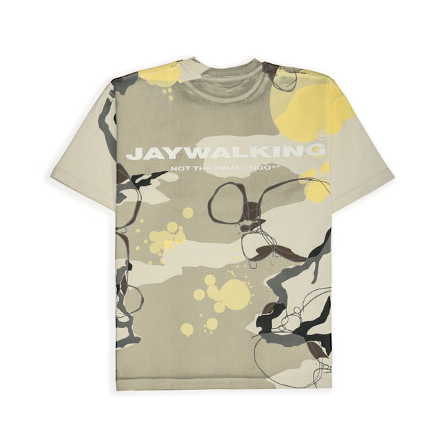 CAMO T-SHIRT IN BEIGE [UNISEX]