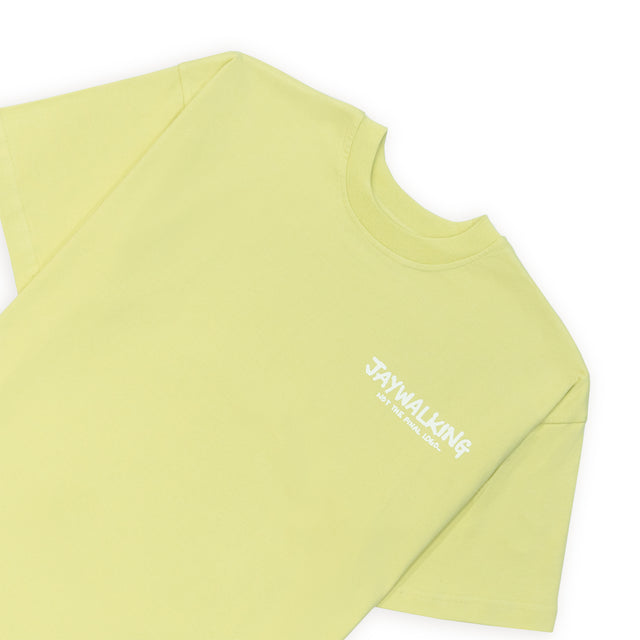 STAND-BY LADY T-SHIRT IN YELLOW [UNISEX]