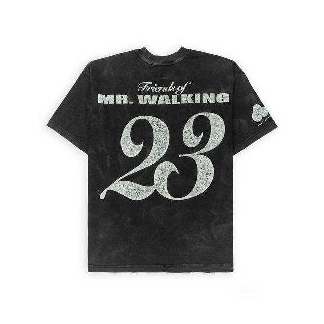 FRIENDS OF MR. WALKING IN WASHED BLACK [UNISEX]