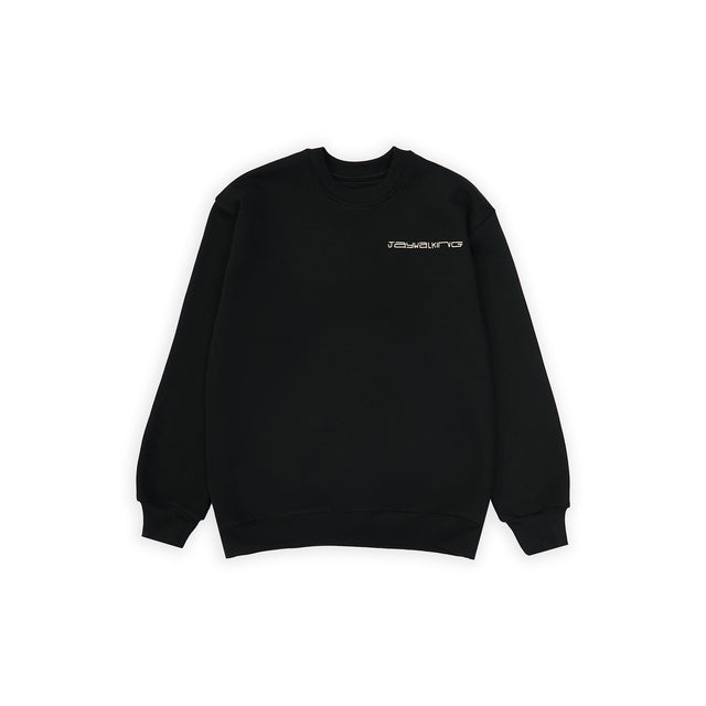 SNAKE SWEATSHIRT IN BLACK [UNISEX]