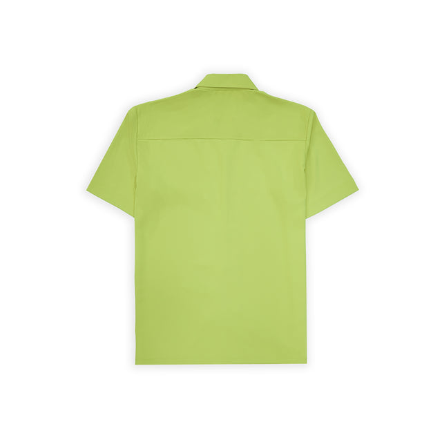 LIGHT WEIGHT BOWLING SHIRT IN GREEN [UNISEX]