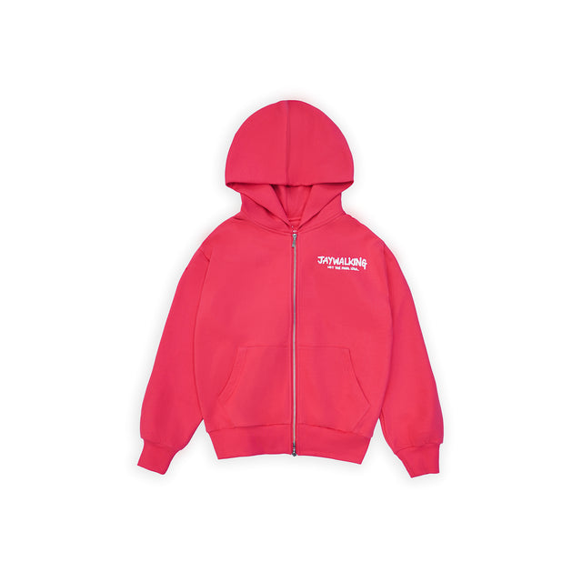 FLAME ZIPPER IN PINK [UNISEX]