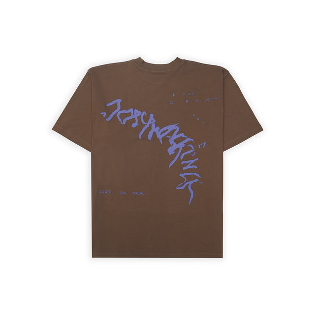 FOOT DRAWING T-SHIRT [UNISEX]