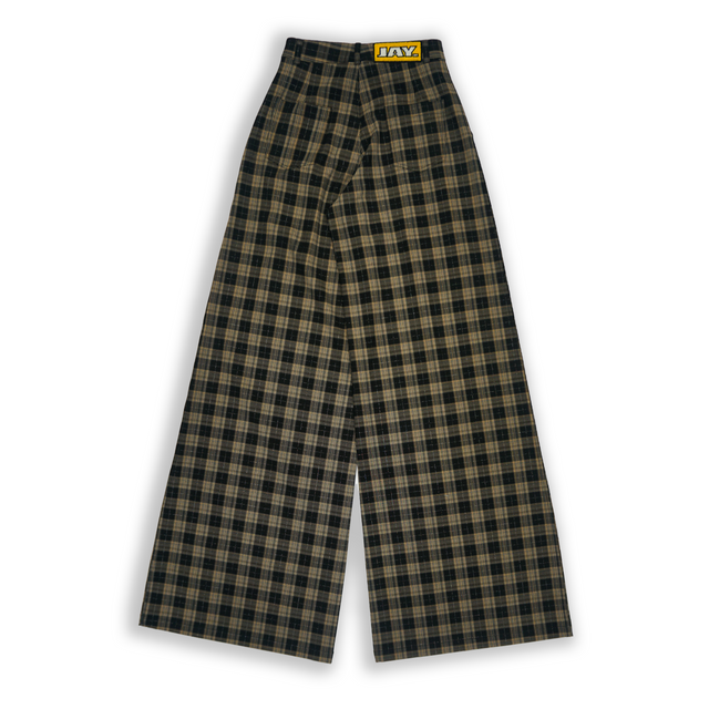 PLEATED CHECKERED PANTS LTD. ED.