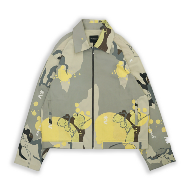 CAMO JACKET IN BEIGE  LTD. ED.