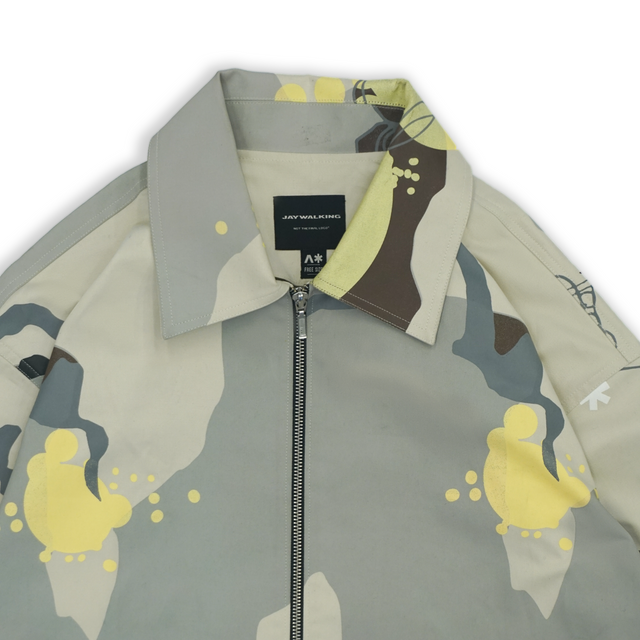 CAMO JACKET IN BEIGE  LTD. ED.