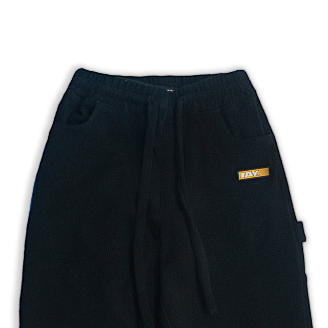 JAY TRACK PANTS IN BLACK [UNISEX]