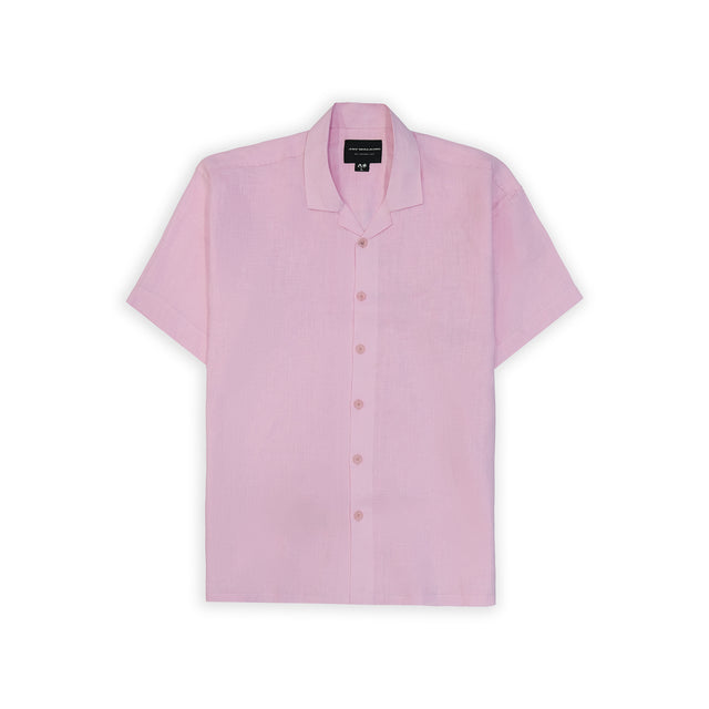 PINK LINEN SHIRT [UNISEX]