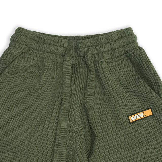 JAY SHORTS IN OLIVE GREEN [UNISEX]