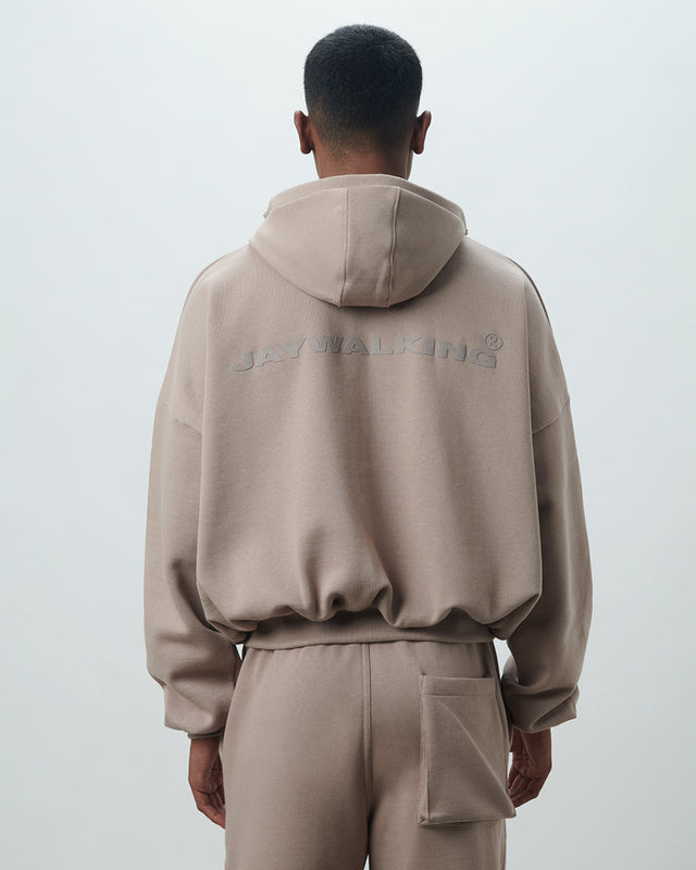 BASIC ZIPPER IN DUSTY PINK [UNISEX]