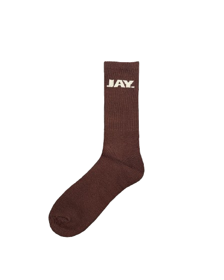 "STATUS SOCKS" IN BROWN [UNISEX]