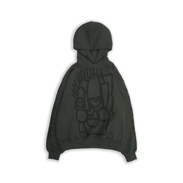 ART HOODIE IN GREY [UNISEX]