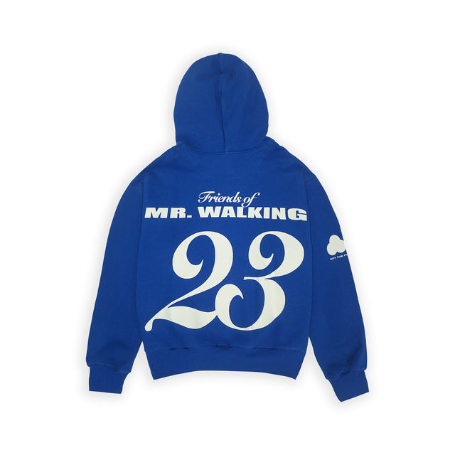 FRIENDS OF MR. WALKING HOODIE IN ROYAL BLUE [UNISEX]