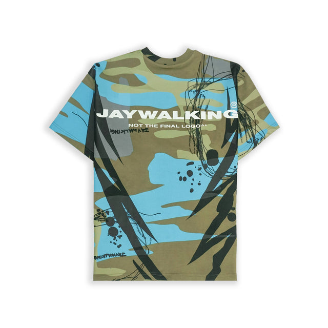 CAMO T-SHIRT IN GREEN [UNISEX]