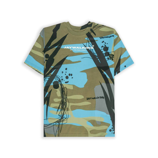 CAMO T-SHIRT IN GREEN [UNISEX]