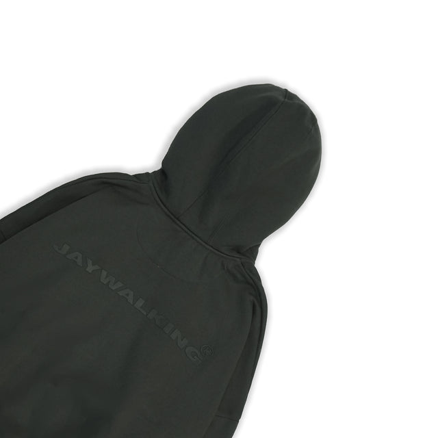 BASIC ZIPPER IN CHARCOAL BLACK [UNISEX]