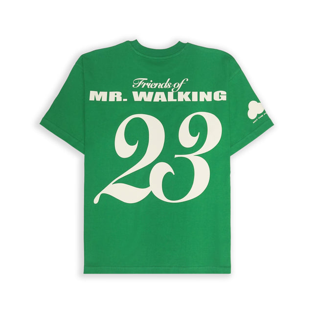 FRIENDS OF MR. WALKING T-SHIRT IN GREEN [UNISEX]