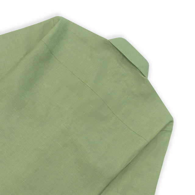 LINEN SHIRT IN GREEN [UNISEX]