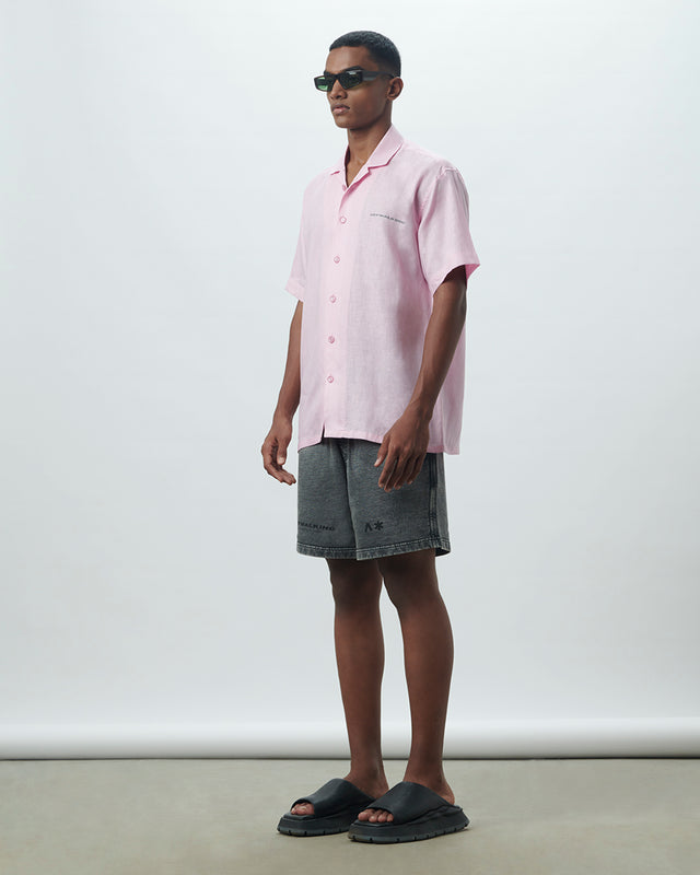 PINK LINEN SHIRT [UNISEX]