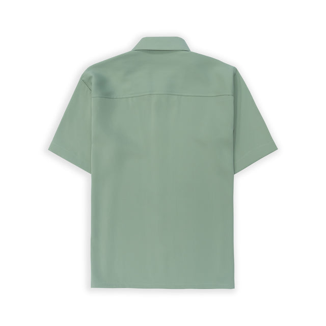 CUBAN SHIRT IN SAGE [UNISEX]