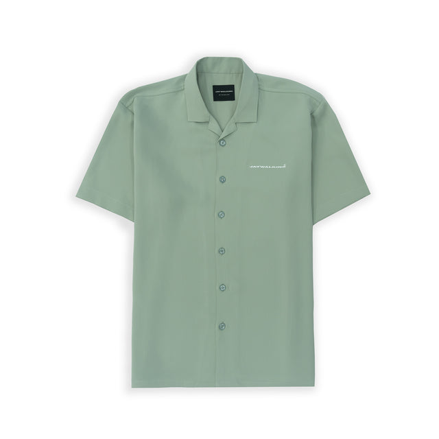 CUBAN SHIRT IN SAGE [UNISEX]