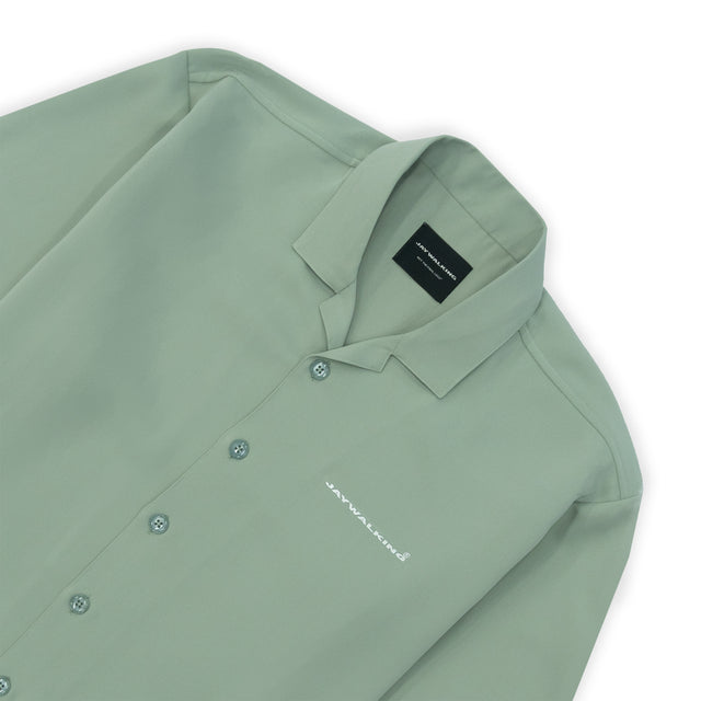 CUBAN SHIRT IN SAGE [UNISEX]