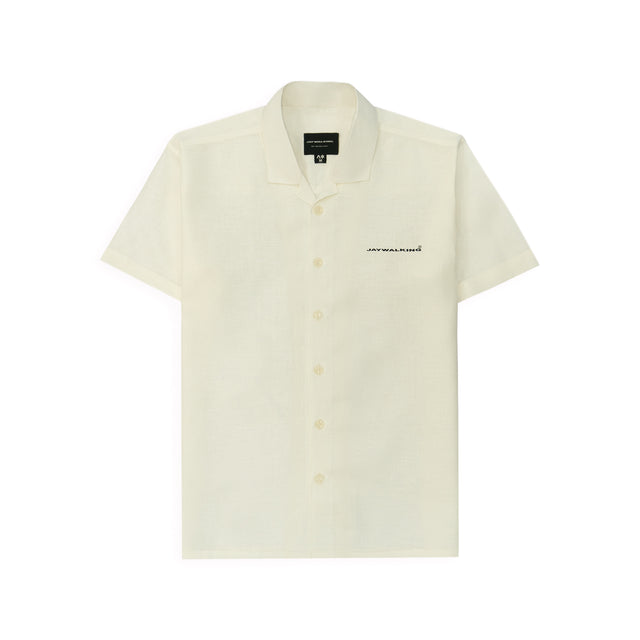 LINEN SHIRT IN WHITE [UNISEX]