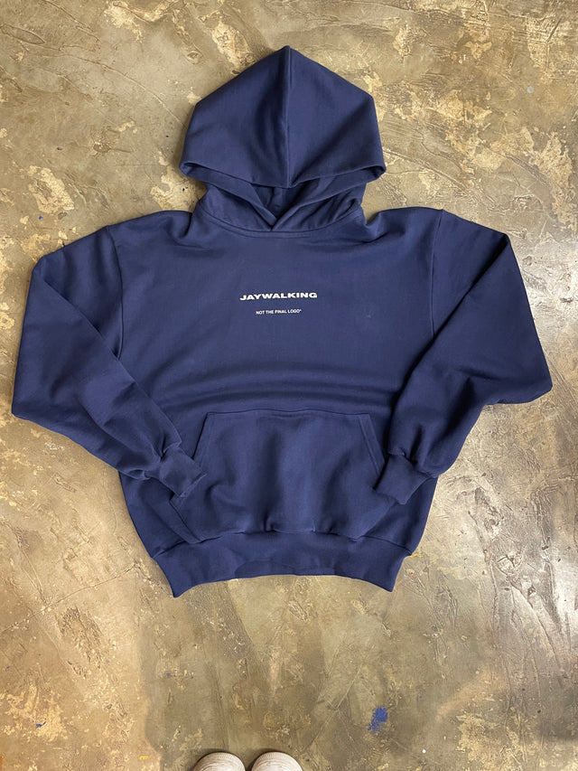 BASIC HOODIE IN NAVY BLUE [UNISEX]